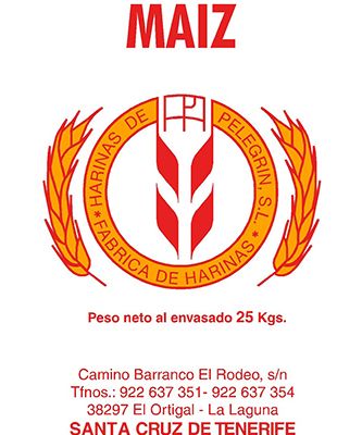 Harinas de Pelegrin maíz